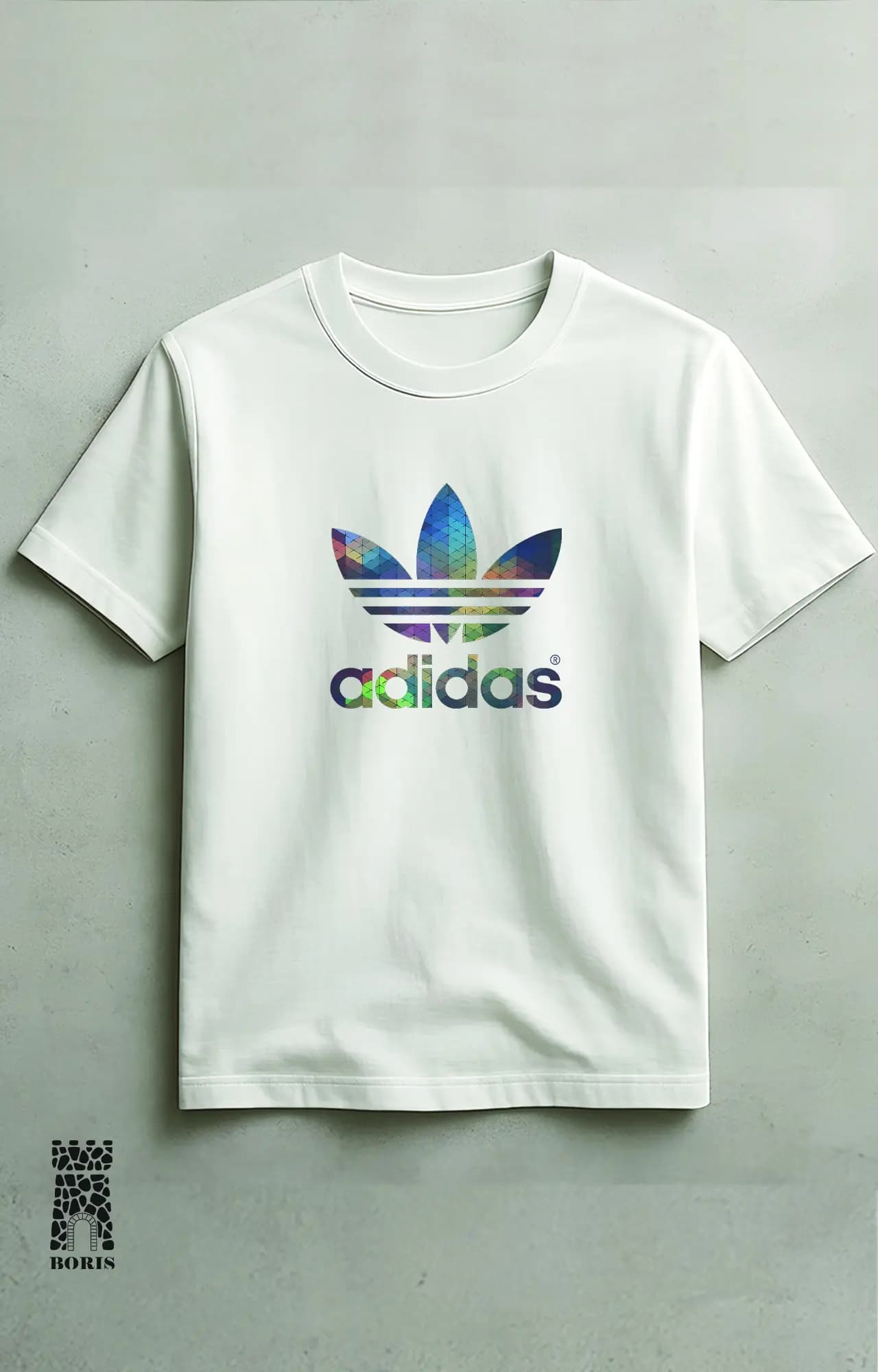 تیشرت باکسی ماکان طرح آدیداس adidas کد 4175