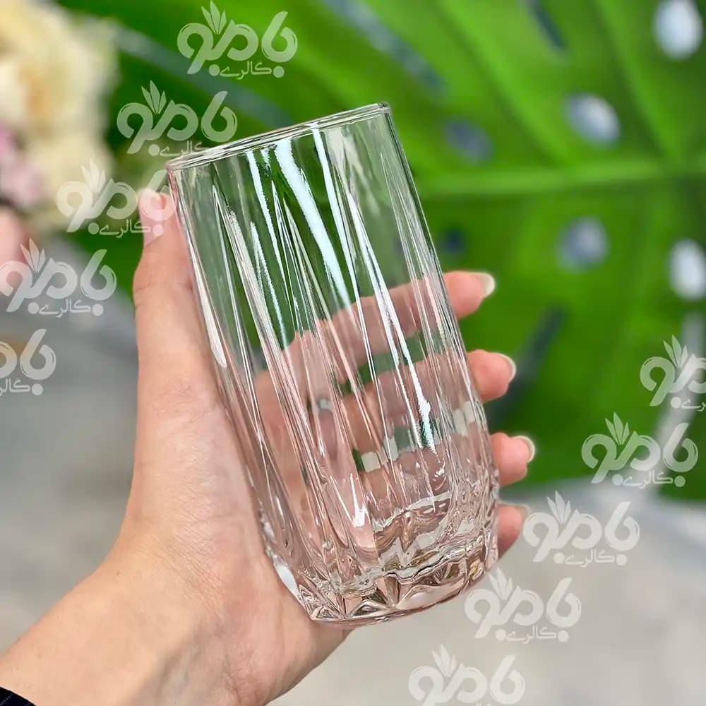 لیوان شیشه ای مودنا 6 عددی