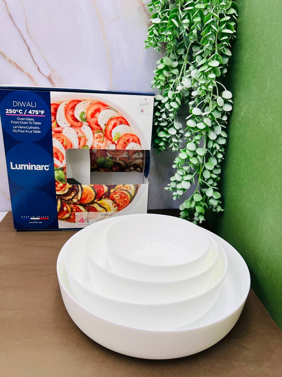 چهار تیکه گرد luminarc 9348