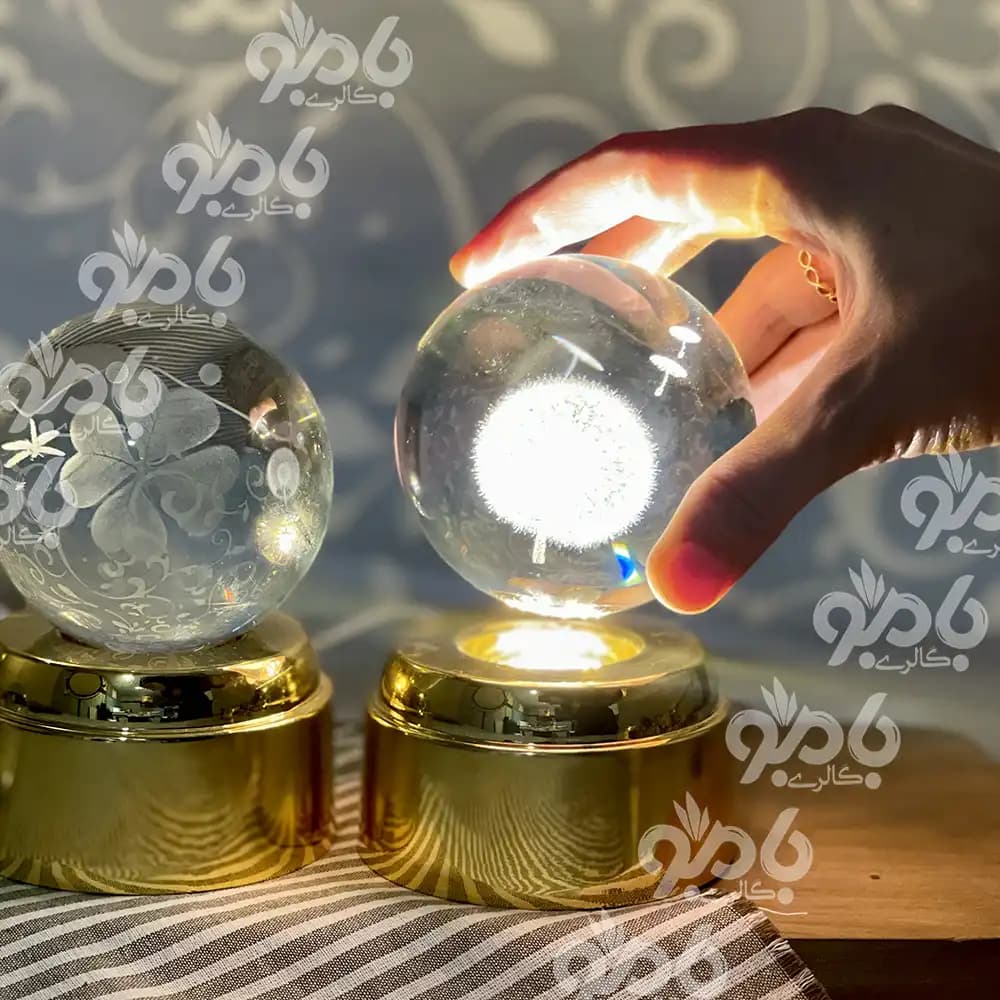 گوی چرخان کریستال سایز8 700/186 — تصویر ۲