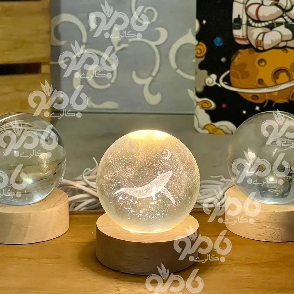 گوی کریستال ساده سایز6 کد700/519 — تصویر ۳