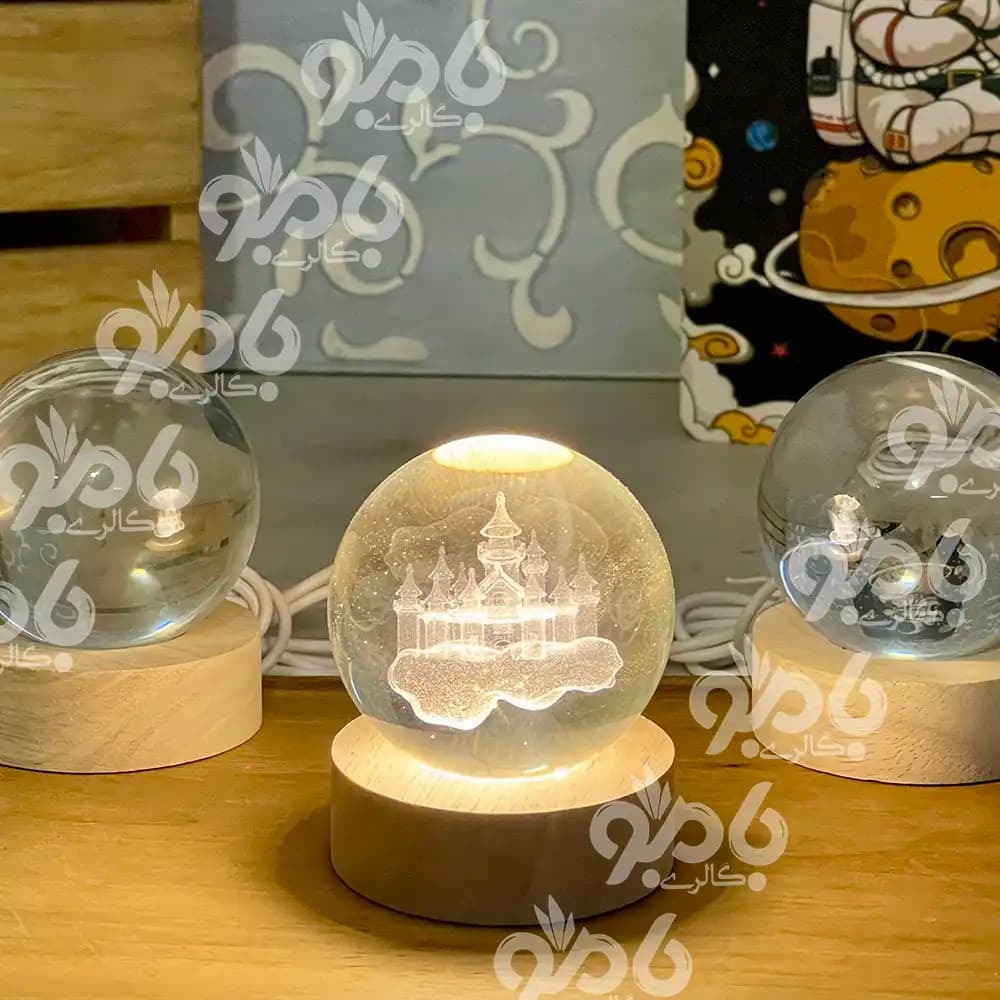 گوی کریستال ساده سایز6 کد700/519