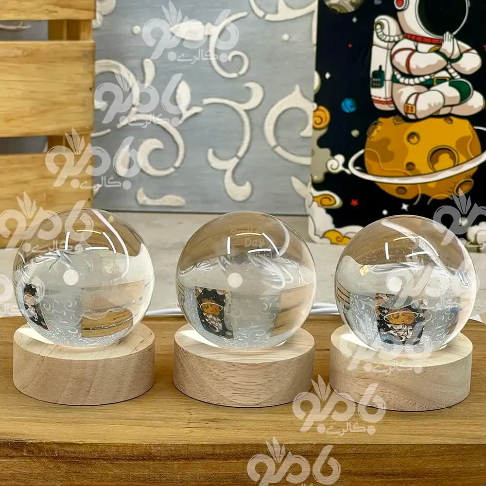 گوی کریستال ساده سایز6 کد700/519 — تصویر ۲