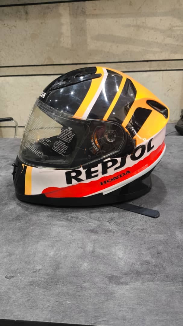 کلاه کاسکت فک ثابت طرح REPSOL