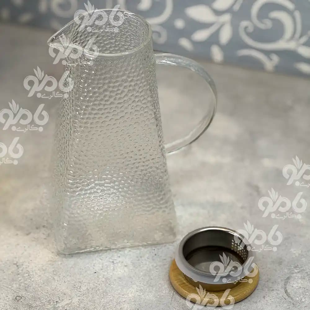 پارچ پیرکس بامبو برفی مخروطی کد 40 — تصویر ۳