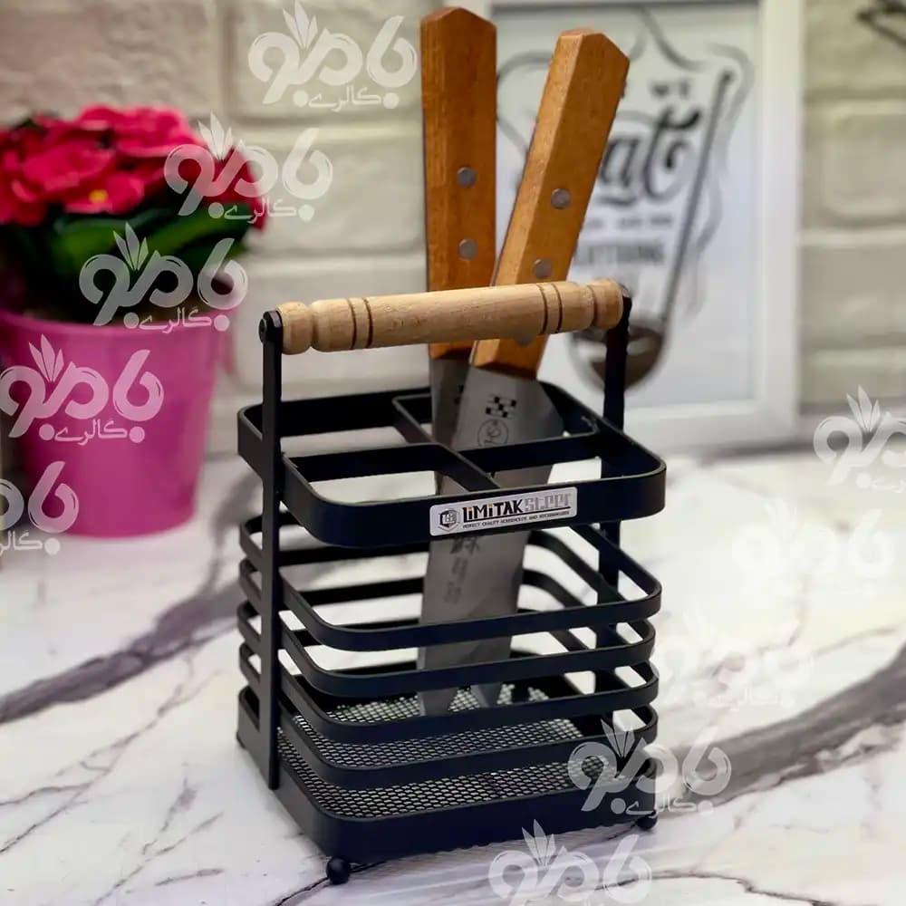 استند فلزی همه کاره مشکی کوچک لیمیتاک