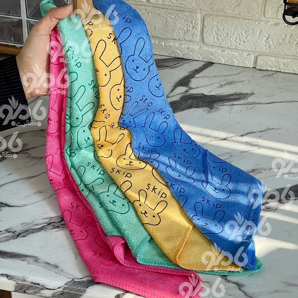 دستمال تنظیف خرگوش تک 40×40