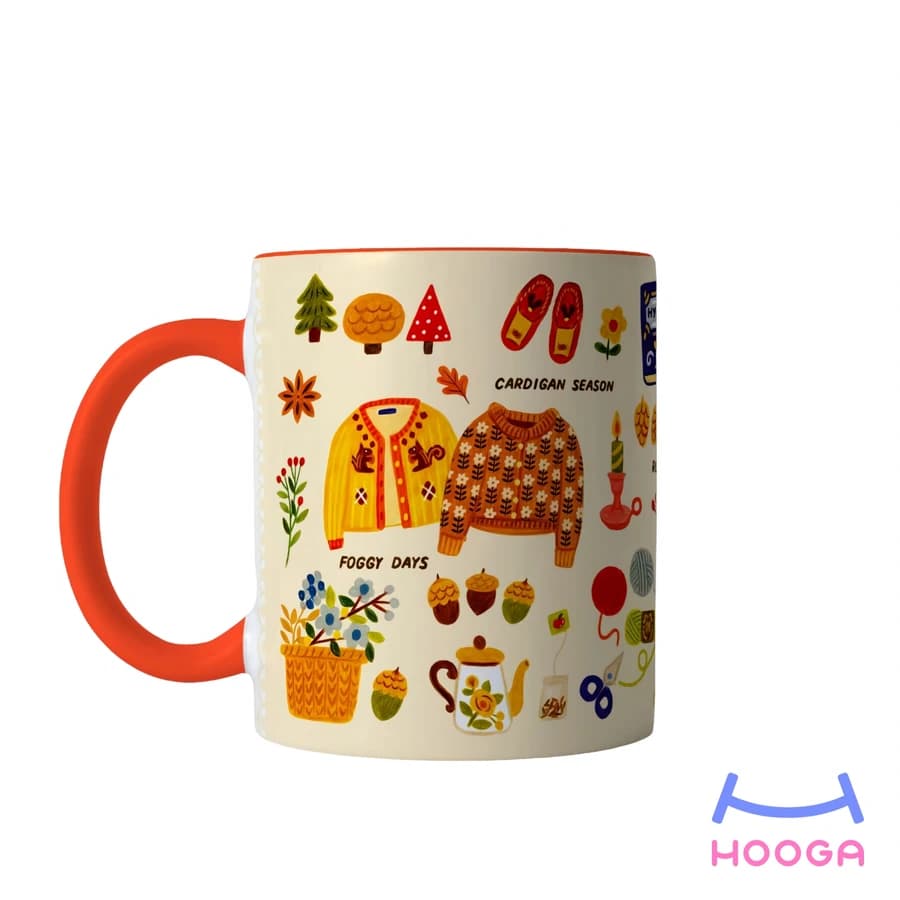 ماگ طرح پاییزی — تصویر ۲