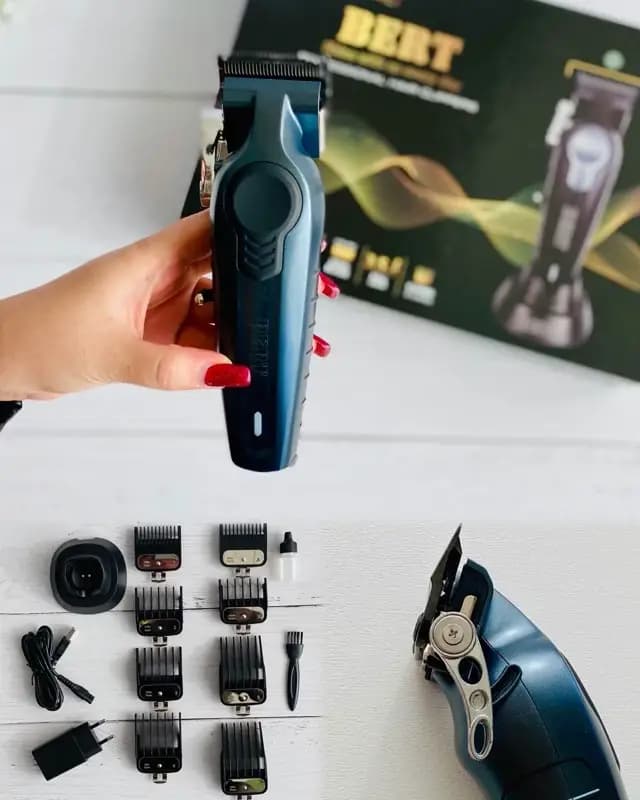 ست ماشین اصلاح صفرزن برت 222 و حجم زن برت 333