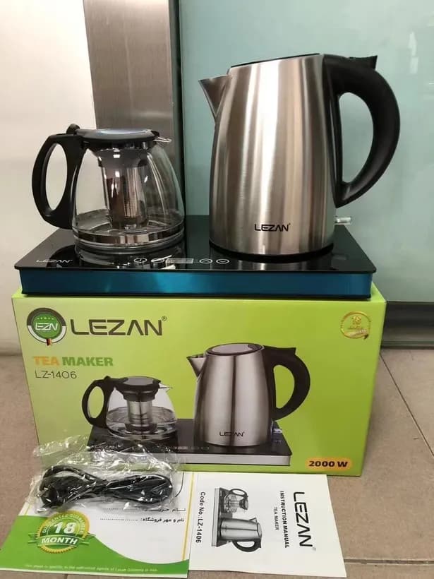 چای ساز تمام لمسی لیزان اصل مدل:LZ_1406 — تصویر ۲