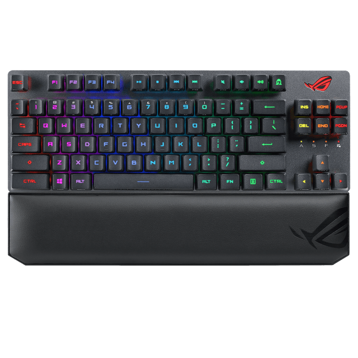کیبورد بی سیم ایسوس مدل ROG X807 Strix Scope RX TKL