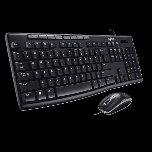 کیبورد و موس باسیم لاجیتک مدل MK200 — تصویر ۳