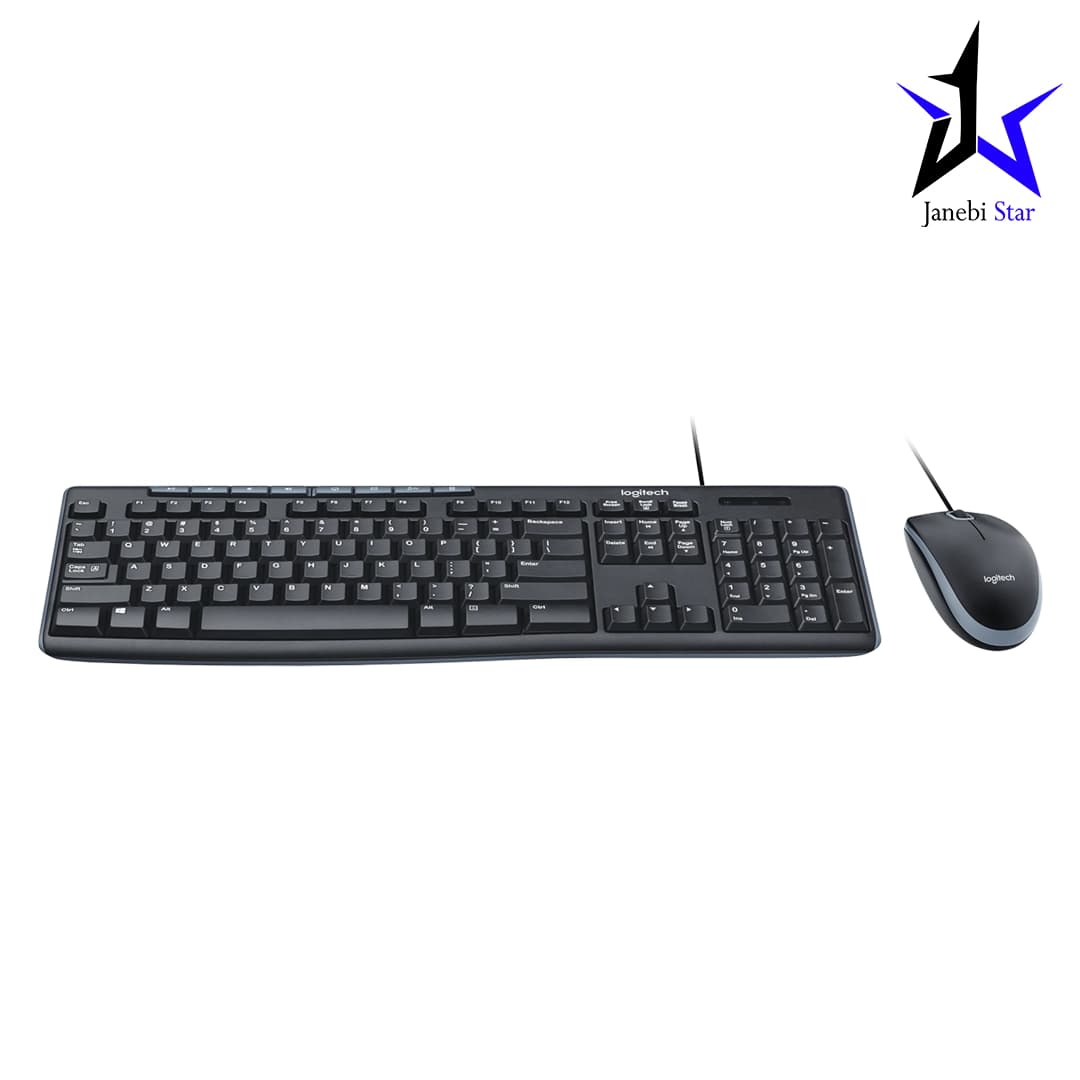 کیبورد و موس باسیم لاجیتک مدل MK200 — تصویر ۷