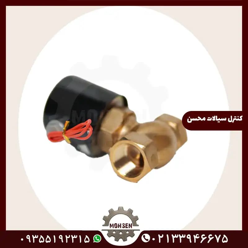 شیر برقی بخار 3/4 اینچ 220 ولت