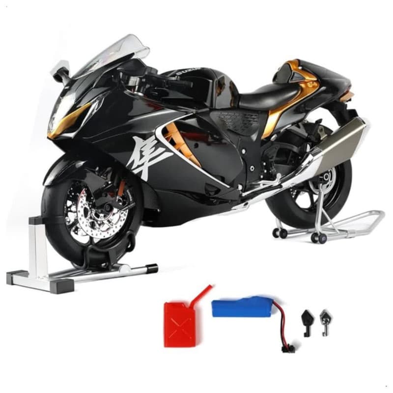 موتور بازی ناب سل مدل سوزوکی هایابوسا دودزا شارژی SUZUKI HAYABUSA SPRAY 1:6 — تصویر ۸