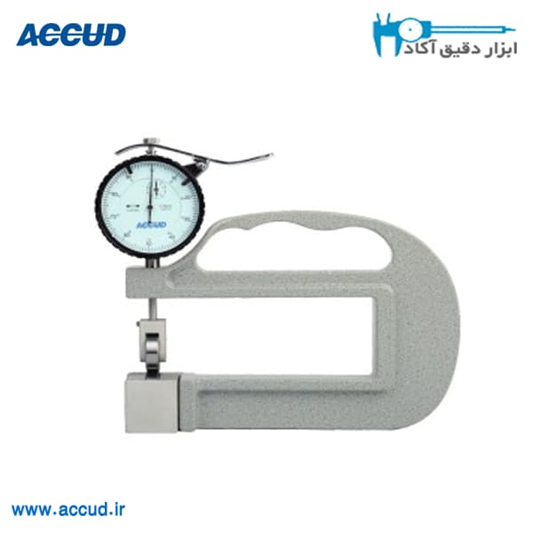 ضخامت سنج عقربه ای غلطکی Accud (اکود با گارانتی شرکتی) مدل 445-010-11