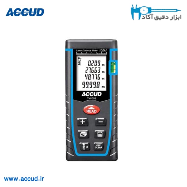 متر لیزری 100 متری Accud (اکود با گارانتی شرکتی) مدل TM100B