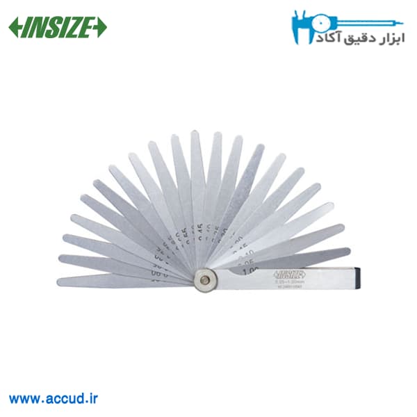 فیلر 20 تیغ 10 سانتی متری INSIZE (با گارانتی رسمی شرکت اینسایز) مدل 4602-20