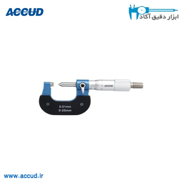میکرومتر مخصوص سیم و کابل 25-0 میلی متر Accud (اکود با گارانتی شرکتی) مدل 346-001-01