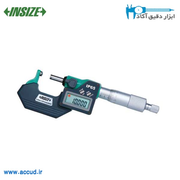 میکرومتر لوله یک سر کروی دیجیتال INSIZE (با گارانتی رسمی شرکت اینسایز) مدل 3560-25