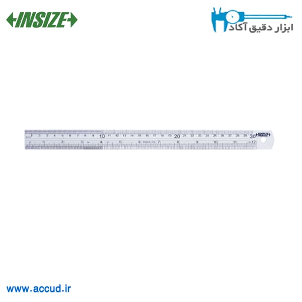 خط کش استنلس استیل 120 سانتی متر INSIZE (با گارانتی رسمی شرکت اینسایز) مدل 7110-1200