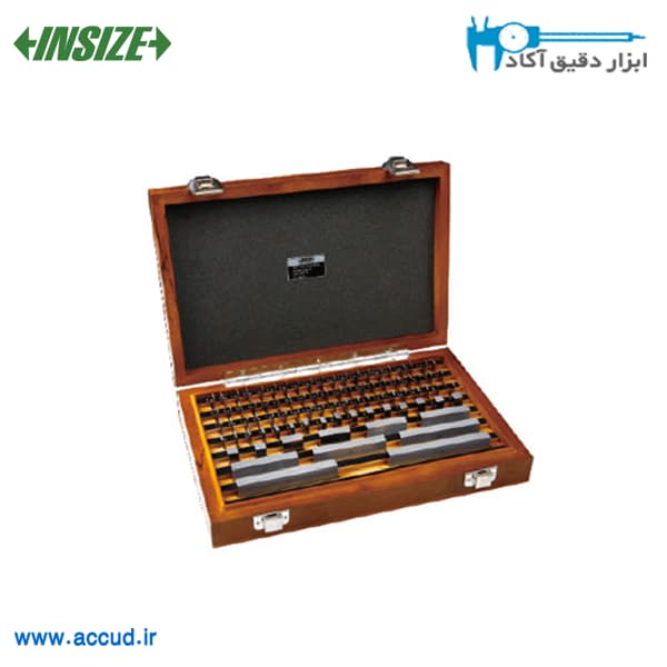 گیج بلاک استیل 87 پارچه گرید1 INSIZE (با گارانتی رسمی شرکت اینسایز) مدل 4100-187