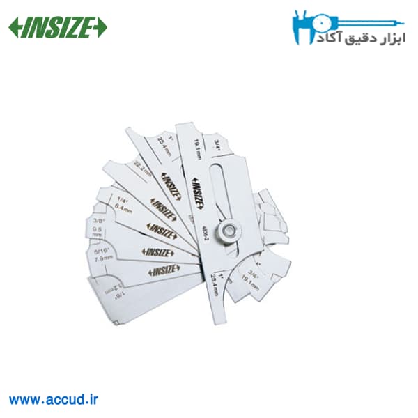 گیج جوش فلت INSIZE (با گارانتی رسمی شرکت اینسایز) مدل 4836-2