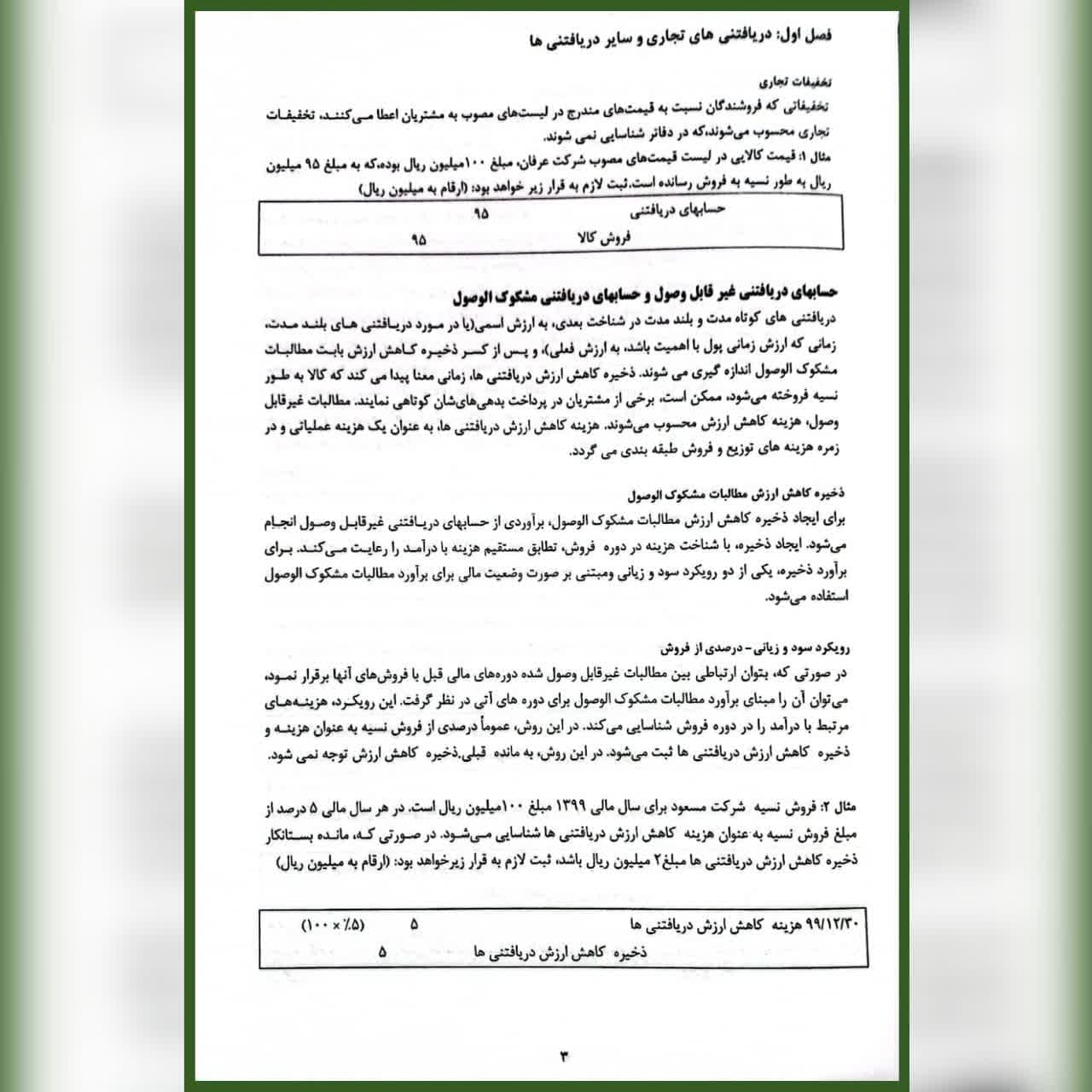 کتاب حسابداری میانه 1 اثر یدالله تاری وردی — تصویر ۷