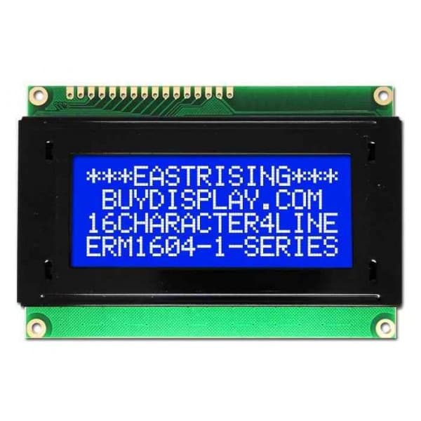 LCD کاراکتری ۴*۱۶ با بک لایت ابی