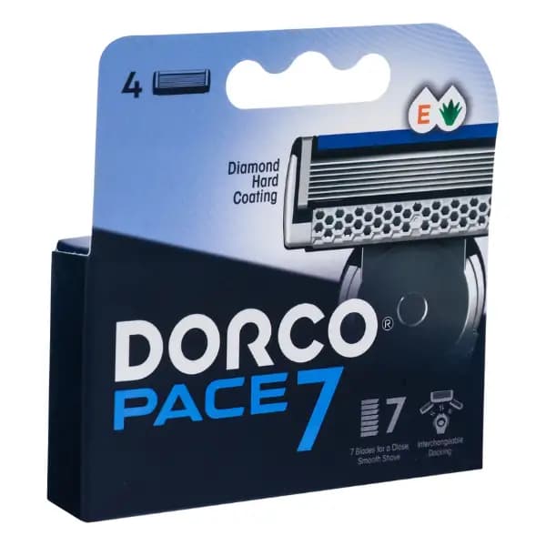یدک اصلاح مردانه دورکو مدل Pace 7 بسته 4 عددی