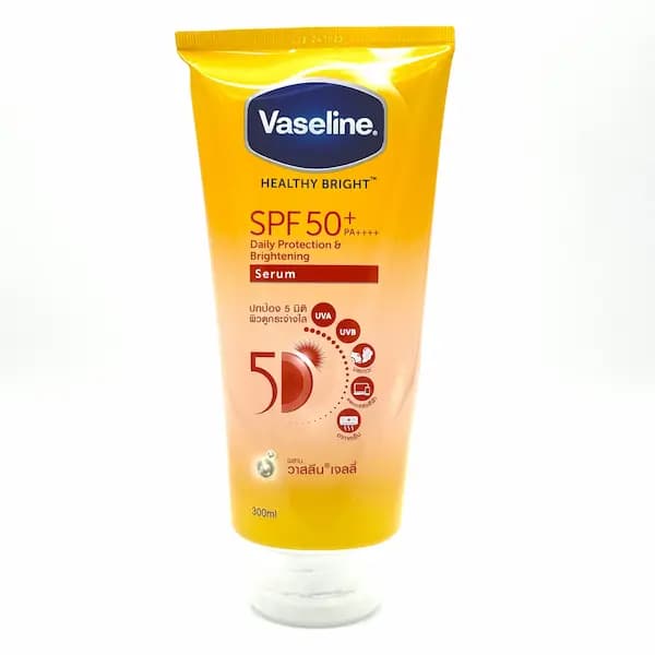 سرم ضدآفتاب وازلین spf50 حجم 300 میل