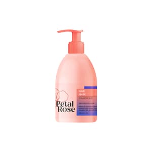 ماسک مو فاقد سولفات حاوی هیالورونیک اسید مناسب موهای خشک پتال رزSulfate-free hair mask containing hyaluronic acid, suitable for dry hair, Petal Rose