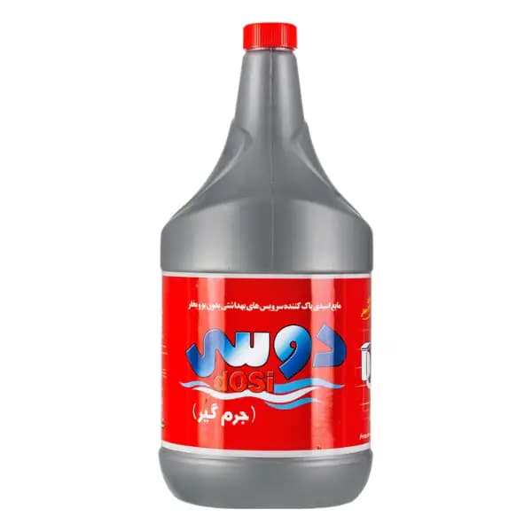 مایع جرمگیر اسیدی دوسی بدون بو و بخار حجم ۴ لیتر