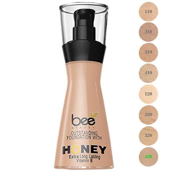 کرم پودر بی بیوتی شماره 420 bee beauty honey foundation number 420 — تصویر ۷