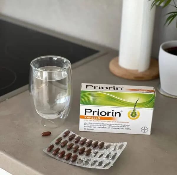 کپسول پریورین برای ریزش موی هورمونی و یا ارثی ۱۲۰ عددی — تصویر ۲