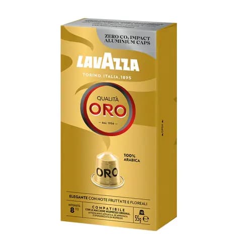 کپسول قهوه لاوازا مدل اورو کوالیتا ۱۰ عددی | LavAzza Oro Qualita