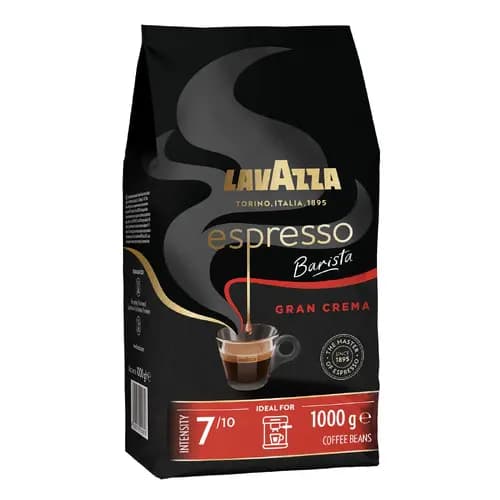 دانه قهوه لاوازا اسپرسو باریستا گرن کرما 1 کیلویی – Lavazza Espresso Barista Gran Crema