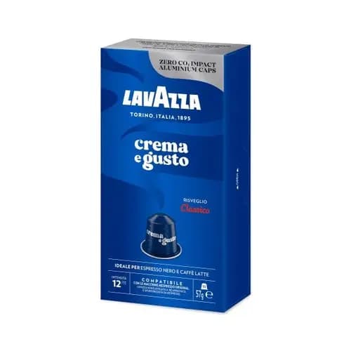 کپسول قهوه لاوازا مدل کرما گوستو کلاسیکو ۱۰ عددی | LavAzza Crema e Gusto Classico