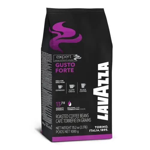 دانه قهوه لاوازا گوستو فورته یک کیلوگرمی – Lavazza Gusto Forte Expert