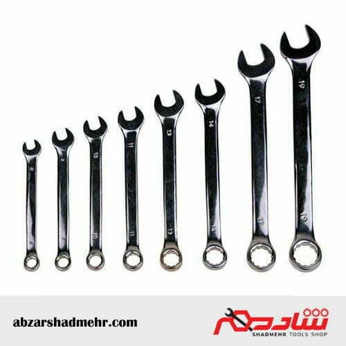 ست 8 عددی اچار یکسر رینگی پلکانی رایدر — تصویر ۲