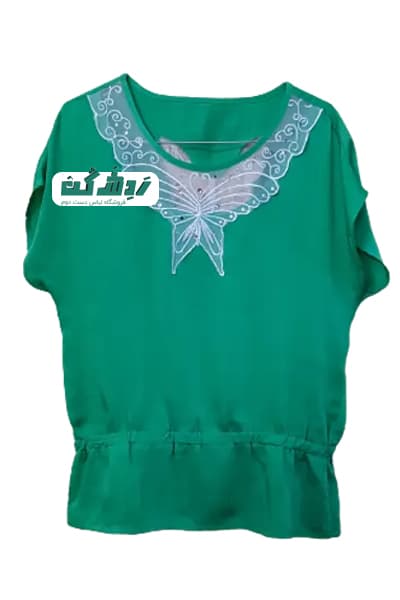 بلوز سبز زنانه دست دوم