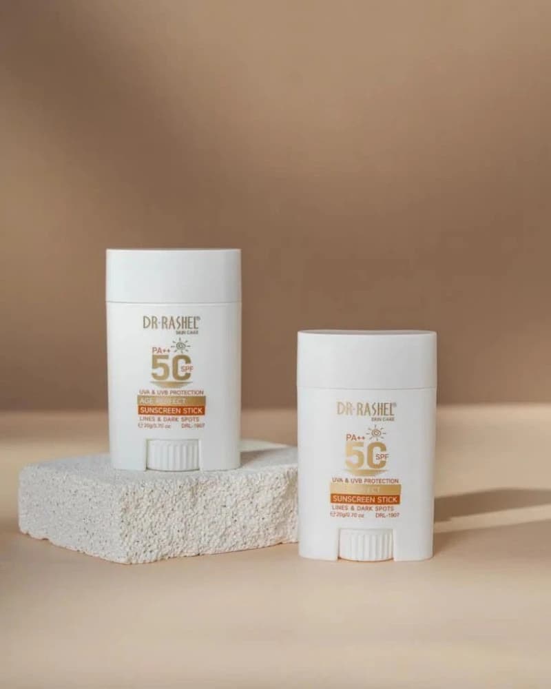 ضدآفتاب ضدپیری استیکی دکتر راشل SPF50 — تصویر ۲