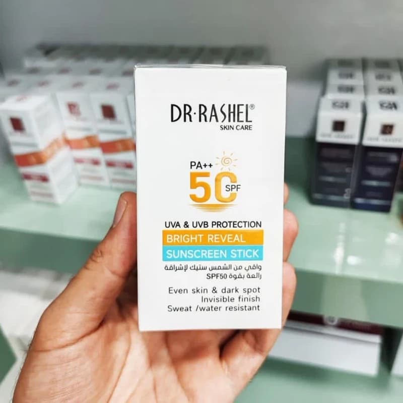 ضد آفتاب استیکی ضد لک دکتر راشل SPF 50 — تصویر ۵