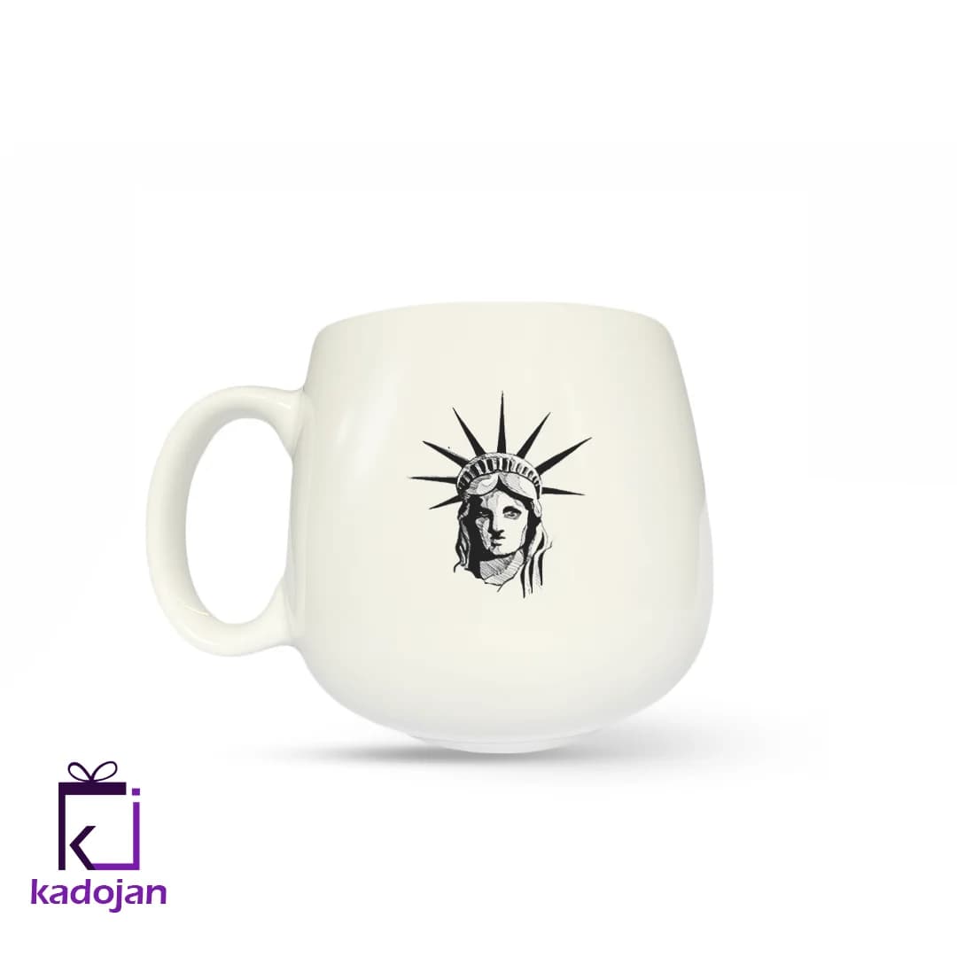 ماگ فانتزی طرح مجسمه معروف کد 2215