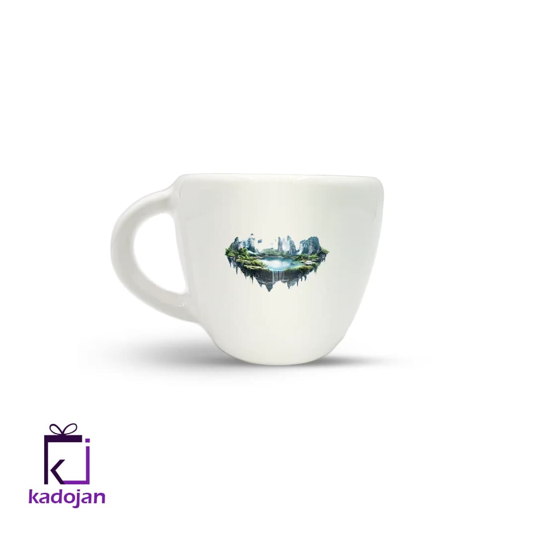 ماگ فانتزی طرح جزیره کد 2076