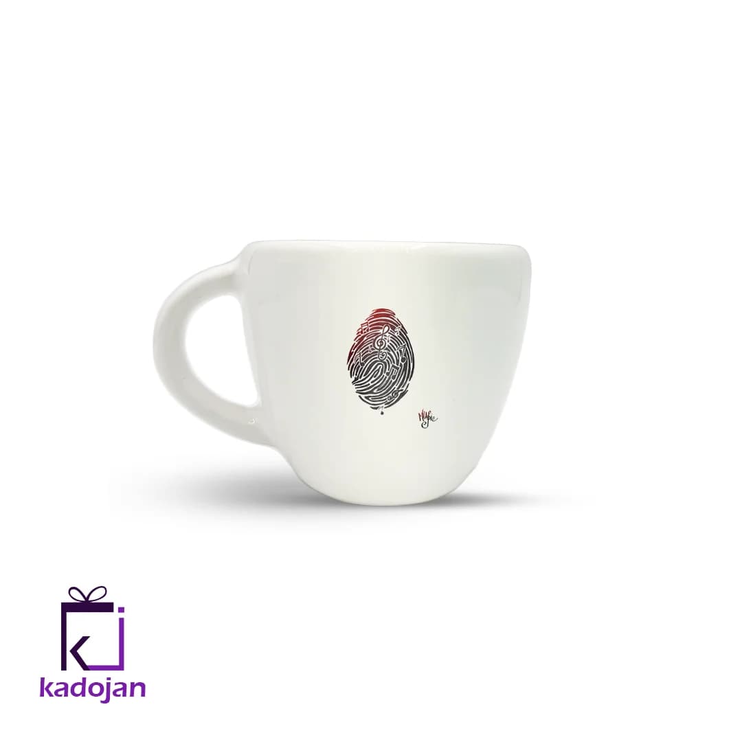 ماگ فانتزی طرح اثر انگشت کد 2077
