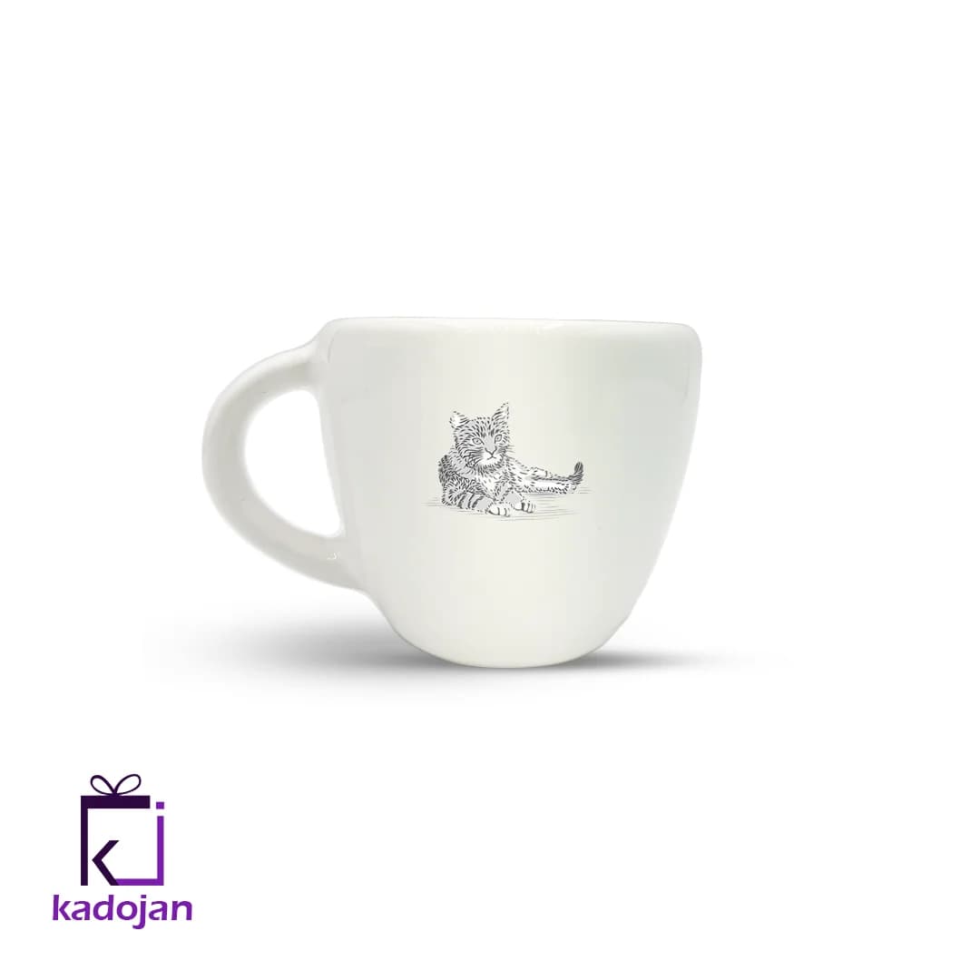 ماگ فانتزی طرح گربه کد 2061
