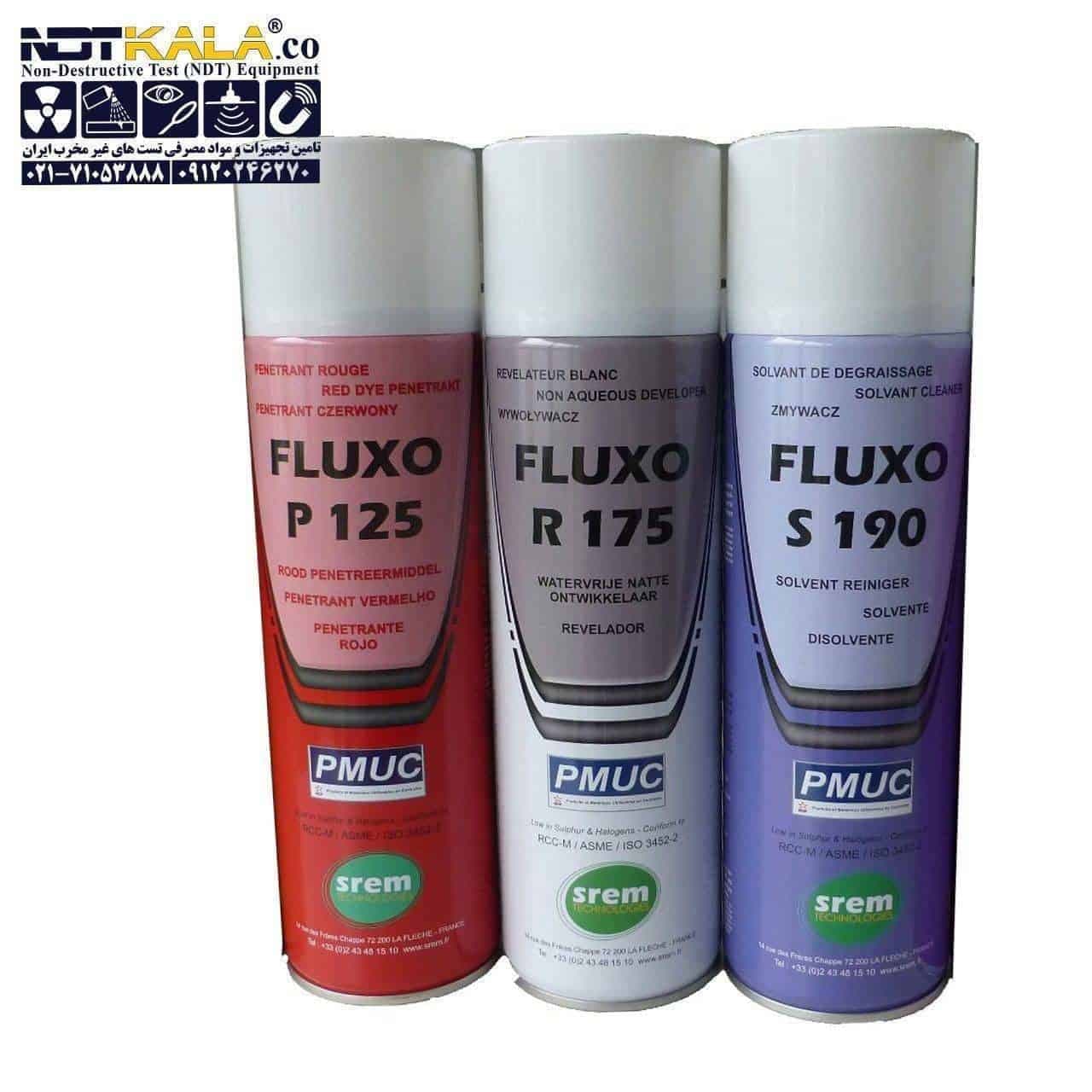 ست اسپری ترک یاب مایعات نافذPT فلوکسا SREM FLUXO