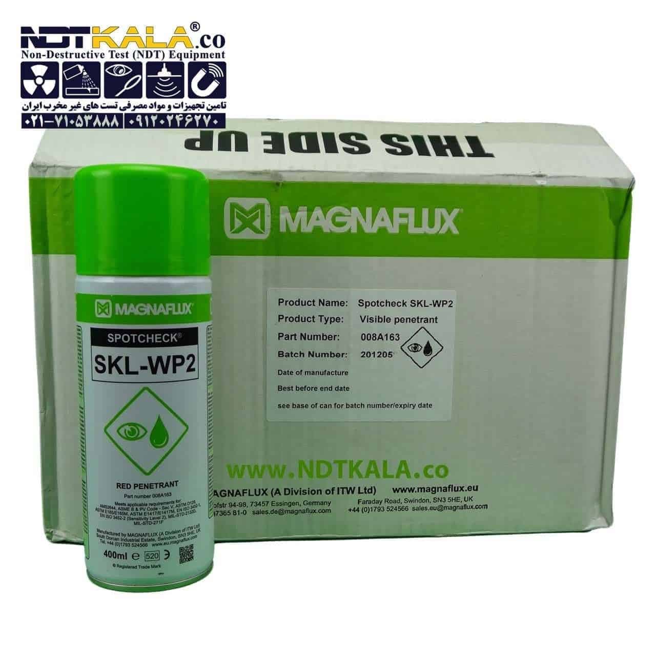 اسپری پنترنت مگنافلاکس MAGNAFLUX SKL-WP2 اوریجینال — تصویر ۵