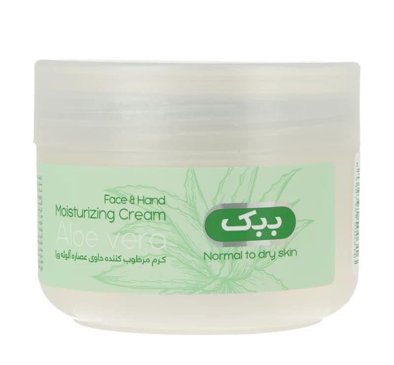 کرم مرطوب کننده ببک مدل Aloe Vera حجم 100 میلی لیتر — تصویر ۳
